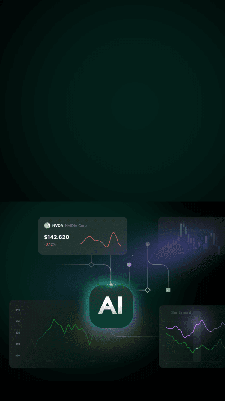 financial AI agent banner
